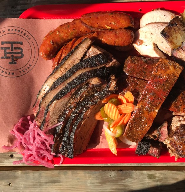 Mixed Texas BBQ plate 